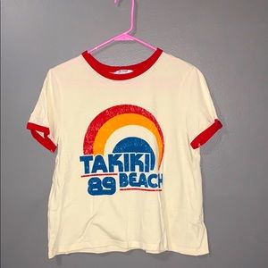 Shirt with TAKIKI 89 BEACH label